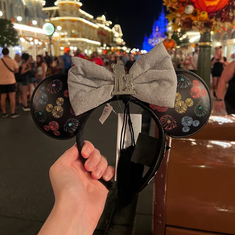 NEW Limited Edition Disney 100 Fireworks Light Up Ears
